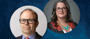 New Board of Directors members, Greg Treffry and Janice Ciavaglia